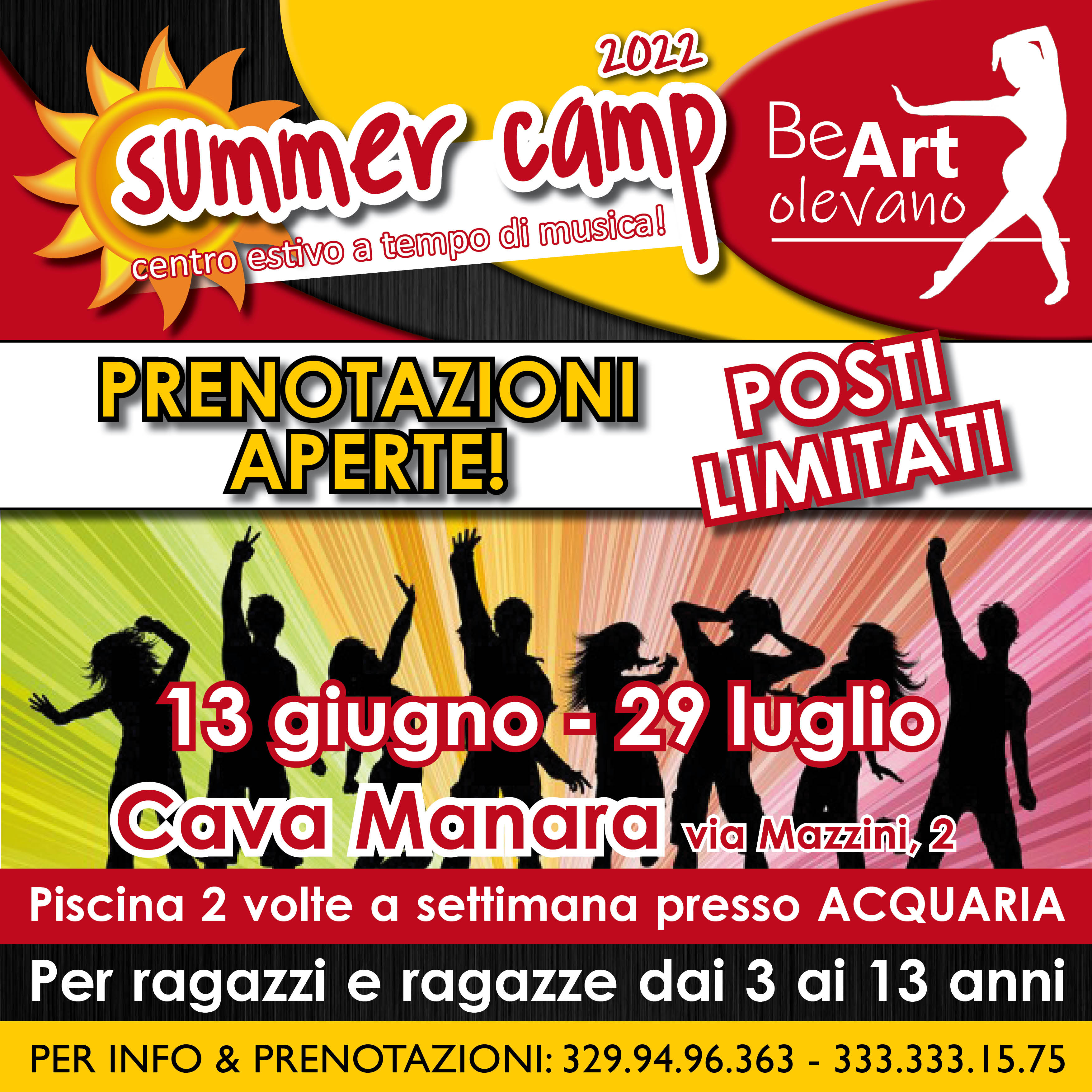 Summer Camp - Centro estivo - Cava Manara