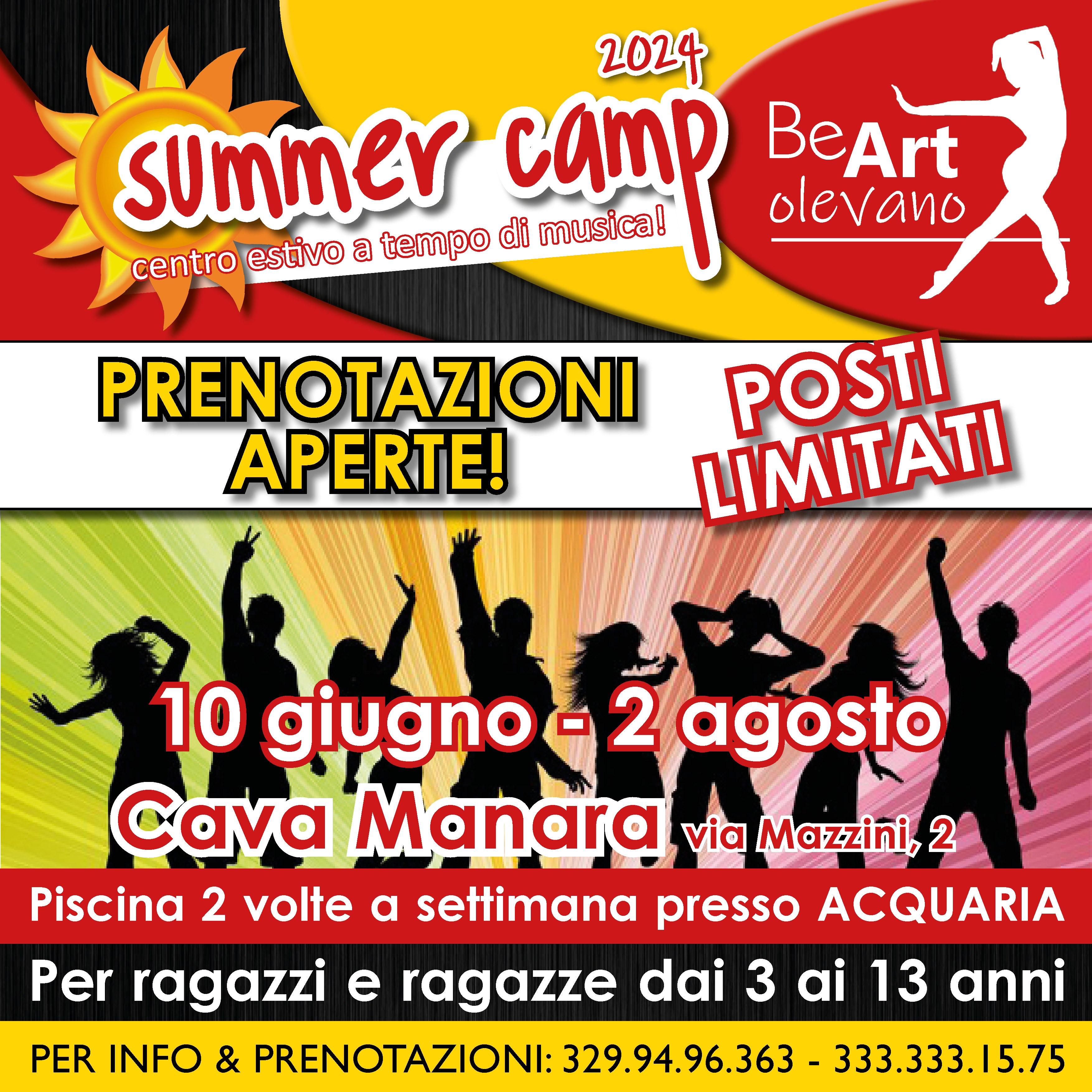 Summer Camp 2024 - Centro estivo CAVA MANARA